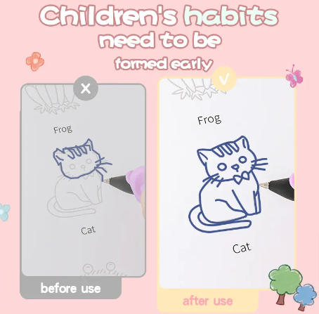 Magic English Kids™ — Kit Mágico de Dibujo y Palabras x4