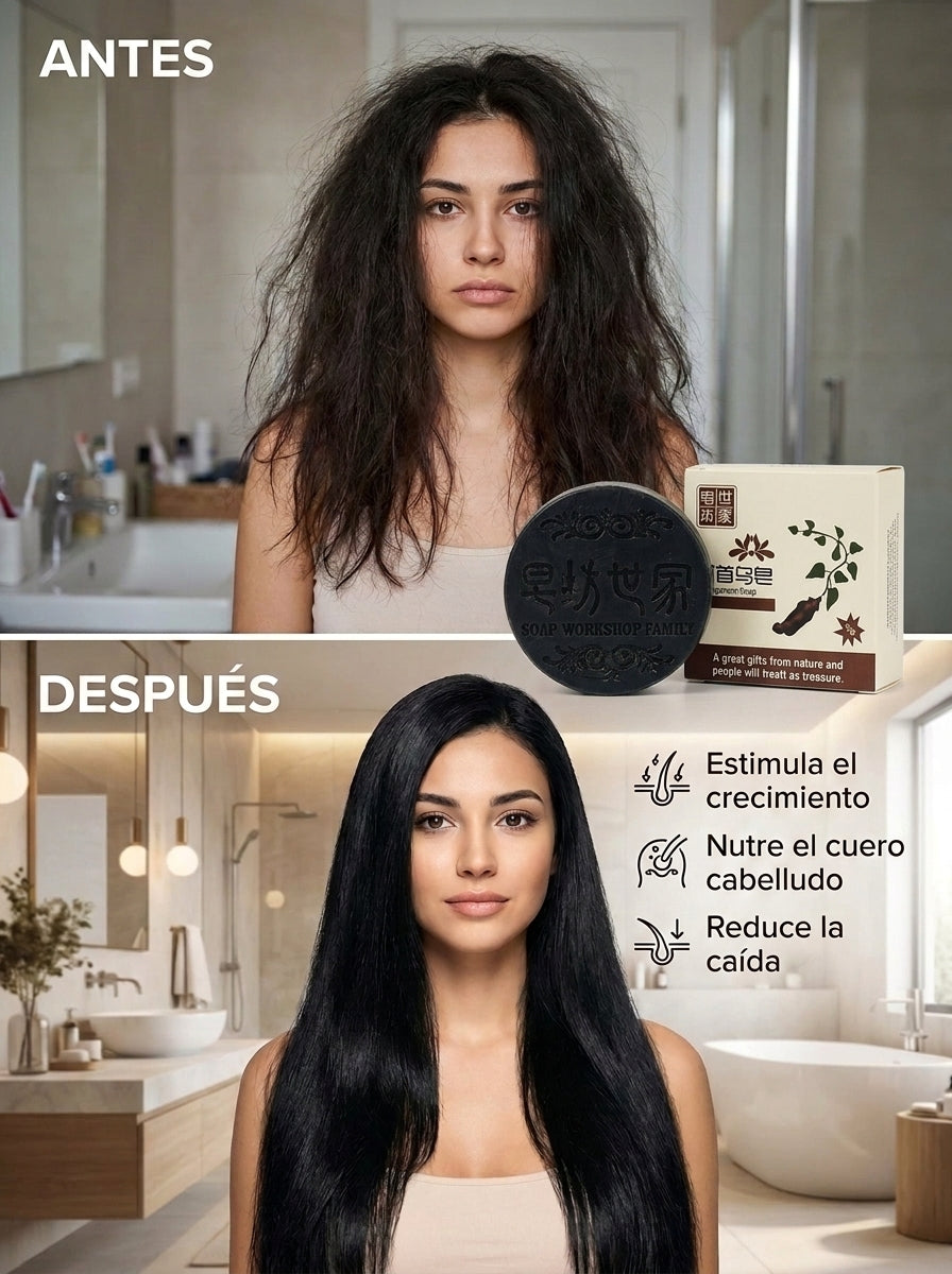 SHAMPOO EN BARRA ANTICAÍDA 2x1
